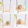 Wooden Shaking Little Suspension Hanging Cage Toys for Hamsters Rats Parrots Small Birds Parrot Toy yq01071