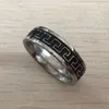 Alta calidad 925 plata llena 316L Acero inoxidable hombres niño negro anillo de bodas diamante anillo de compromiso para mujeres niñas amantes al por mayor