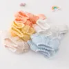 2019 kinder Sommer Zubehör Retro SPITZE Baby Mädchen Rüschen Rüschen Baumwolle Knöchel Kurze Socken Casual Kinder Prinzessin Candy Farbe