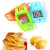 Edelstahl Kartoffelschneider Gemüsewerkzeuge Slicer Chopper Chips Gerät Küche Kartoffeln Gadgets