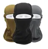 Taktisk kylande is Silk Mask Airsoft Full Face Protective Balaclava Hat Paintball Cycling Cykel Vandring Hoods Scarf Fishing Snowboard Ski Masks Cap Men Kvinnor