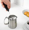 Batidora Kaffe Automatisk elektrisk mjölk Frother Foamer Rother Batidora Drink Whisk Mixer Egg Beater Mini Handle Stirrer Köksverktyg