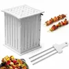 Qualité 36 trous Barbecue de viande Bargater Kebab Maker BBQ Grill Machine Machine de viande de viande 7338864