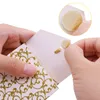 100pcs elegantes festa de casamento favorita as caixas de papel de doces com fita Goldsilver8899295