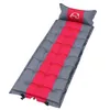 Matelas de couchage pour une personne, Camping en plein air, pliable, ultraléger, automatique, auto-gonflant, matelas pneumatique, tapis de couchage avec oreiller 336b