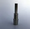 DHL 무료 10mm 티타늄 팁 티타늄 네일 수컷 조인트 마이크로 NC 키트 인버트 손톱 길이 40mm ti 네일 팁