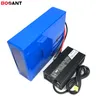 Batteria al litio E-bike 48V 50AH per batteria agli ioni di litio per bicicletta elettrica Sanyo 18650 cellulare 48V per motore 1500W 3000W con caricabatterie 5A