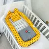 Baaobaab Erdc Cute Ear Cotton Bed Toddler Nest Portable Baby Crib Babynest For Newborn Cradle Washable Bassinet C19041901