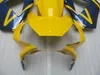 Injektionsformmissionskit för Honda CBR900RR 02 03 CBR 900 RR Bodywork CBR 900RR 954 2002 2003 Yellow Blue Fairings Set + Presenter