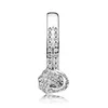 925 Gümüş Gümüş Köpüklü Aşk Düğüm Yüzüğü Pandora Tahıl için Orijinal Kutu Kadınlar Düğün CZ Diamond 18K Gül Altın Yüzük231G