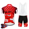 2022 Pro Cartoon Team Cycling Jersey Short 9D set MTB Bike Clothing Ropa Ciclismo Bike Wear Clothing Mens Maillot Culotte