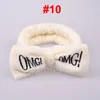 OMG BOWKNOT BAND BAND مرنة النساء عصابات رئيس HAILACE Girls Turban Makeup Bow Bow head Wraps Hairpins for Washing Shower Spa Mask