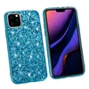 Anti-queda chapeamento completa protecção Bling Glitter Back Cover Shinning diamante Telefone Shell para Samsung M10 M20 A10E A20E A30 A40 A50 LG Stylo5