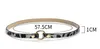S814 bijoux de mode PU Bracelet en cuir multicouche enveloppé léopard crin PU Bracelet Bracelet