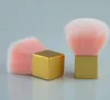 Kiko Свободные порошковые кисти Краткая ручка Гриб Blush Сладкие Розовые Волосы Макияж Щетки Женщины Косметика Макияж Кисти Инструменты с коробкой из ПВХ