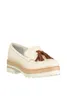 Perle Echtes Leder Beige Frauen Klassische Schuhe 120130008267