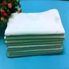 100 Cotton Male Table Satin Handkerchief Pure White Hankerchiefs Cotton Towel Mens Suit Pocket Square Handkerchief whitest 100pcs6937189