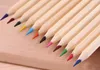 Farbige Blei Farbe Zeichnung Bleistift Stift Holz Farbbleistifte Sets von 12 Farben Kinder Farbige Ziehstifte Kinder Epacket