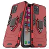 Mobiltelefonfodral för iPhone 15 Pro Max 14 Plus 13 mini 12 11 Magnet Sug Cover Armor Hard Kickstand Sockproof Magnetic Mount Stand Holder