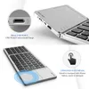 Teclado Bluetooth plegable, modo dual, teclado Bluetooth con cable USB y panel táctil recargable para tableta AndroidiOSWindows Sm5661440