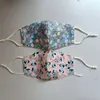 Fashion Butterfly Flower Print Tvättbar Designer Ansiktsmaskar Lyxmaskduk Dammskyddad Utomhus för Kvinnor Män