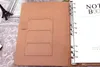 R20105 MEDIUM SMALL RING AGENDA COVER Designer Damen Fashion Notebook Kreditkartenetui Luxus-Geldbörse Iconic Brown Waterpro263R