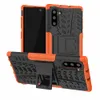 Hibrit Kickstand Darbe Rugged Ağır TPU + PC Şok Geçirmez Kılıf Kapak Samsung Galaxy Not 10 Pro Not 20 Artı 160 adet / grup