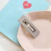 1 pc Solid Color Scrub Resin Hair Clips Geometric Hollow Square Hairpins Hair Accessories New arrival4691770