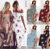 women dresses new wrapped chest print dress seaside holiday dress summer beach Long dress sexy sleeveless