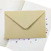 Atacado 100PCS / lot Vintage Kraft papel do envelope 16 * 11cm envelopes do cartão de DIY Multifunction presente para a festa de casamento