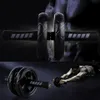 New Keep Fit Wheels No Noise Abdominal Wheel Ab Roller With Mat For Arm Waist Leg Exercise Gym Fitness Equipment Y2005065117919