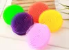 Rahat Saç Derisi Masaj Tarak Duş Vücut Temizleme Fırçalar Plastik Şampuan Yıkama Saç Masaj Fırçası İçin Banyo Renkli