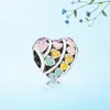 Perle di fascino all'ingrosso-brillanti per gioielli Pandora con scatola originale braccialetto fai da te in argento sterling 925 con perline regalo di compleanno alla moda