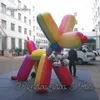 Aangepaste grote advertenties opblaasbaar hondenmodel Ballon 3m/5m kleurrijke artistieke lucht blazen puppy op voor pretparkshow