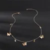 Kobiety Moda Naszyjnik Wisiorek 2020 Nowy Urok Boho Butterfly Star Collar Chokers Naszyjniki Czeski Beach Neck Łańcuch Biżuteria Akcesoria Biżuteria