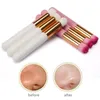 New Blackhead Cleaning Brush Professional Eye Lash Shampoo Brush Eyebrow Nose Beauty Makeup Tools Cleanser Pink White With 3 Types9324898