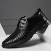 Męskie Buty Formalne Oryginalne Skórzane Otwór Wentylacyjny Krótkie Pluszowe Mężczyźni Klasyczne Buty Biurowe Buty Mężczyźni Elegancka Bota Masculina Zapatos de Seguridad