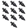 6mm noir pièces de voiture Rivet carénage corps garniture panneau attache vis Clips pour Honda ATV moto Auto voiture accessoires