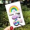 Ins schattige meisje haar accessoire kleurrijke regenboog wolk snoep ontwerp barrettes meisje haaraccessoires kinderen sieraden verjaardagscadeau haar clipper