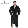 Peignoir homme hiver hommes chemise de nuit homme Robe de bain femmes flanelle Couple amant chaud pyjamas vêtements de nuit chemise de nuit robes de chambre