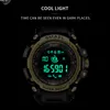 Homem relógios de pulso digital LED Display Smael Watch For Male Digital Clock Men Sports Sports Big Dial 8018 WTAERPonep Men Watches245f