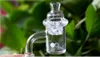 100% Quartz Banger with Cyclone Spinning Carb Cap and 2 Terp Pearl Domeless nail Bucket For Glass Water Bongs dab rig drop shiping