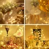 Światła łańcuchowe Fairy Lights 3M 20leds Christmas Lights Dla Domy Choinki Dekoracji Ściennej Dekoracji Bateryjnie Zasilany