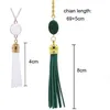 9 colori Boheimian Style Womens 69 cm Collana a catena lunga argento oro naturale pietra nappa collana gioielli regali per le donne ragazze