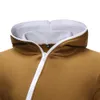 2018 Men's Hoodie Winter Sólido Hoodie Pullover Masculino Casaco de Hop Hop Pullover Casual Sportswear Sudades Para Hombre F15900