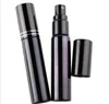 Goede prijs 10 ml parfumflessen UV-plating glazen lege parfumflesjes met aluminium verstuiver spuitflessen 1000pcs / lot