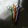 New color bones bent pot Wholesale Glass Bongs, Glass Hookah, Smoke Pipe Accessories