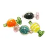 Paladin886 CA014 Farbige Carb Cap Wig Wag Raucherzubehör 28 mm Außendurchmesser Einzigartige Bubble Caps Glas Wasserbongs Quarz Banger Nagelwerkzeug