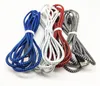 3ft 6ft USB -kabel typ C -kablar 2A Nylon flätad sladdfast laddare för iPhone Samsung Huawei Xiaomi mobiltelefon izeso