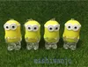 Arrivo Minion LED Gadget Portachiavi Anello portachiavi Kevin Bob Torcia elettrica Torcia Giocattolo sonoro Cattivissimo me Regalo di promozione natalizia per bambini